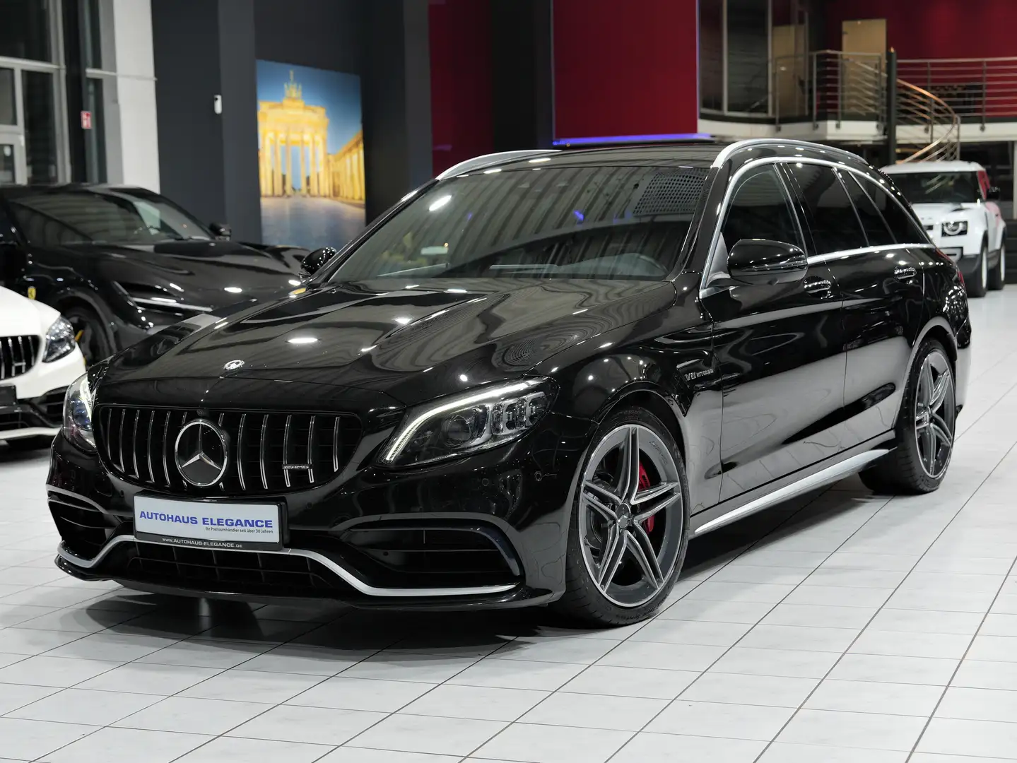 Mercedes-Benz C 63 AMG S*DRIVERS-PACKAGE*ABGAS*BURM*NAPPA*LED* Schwarz - 2