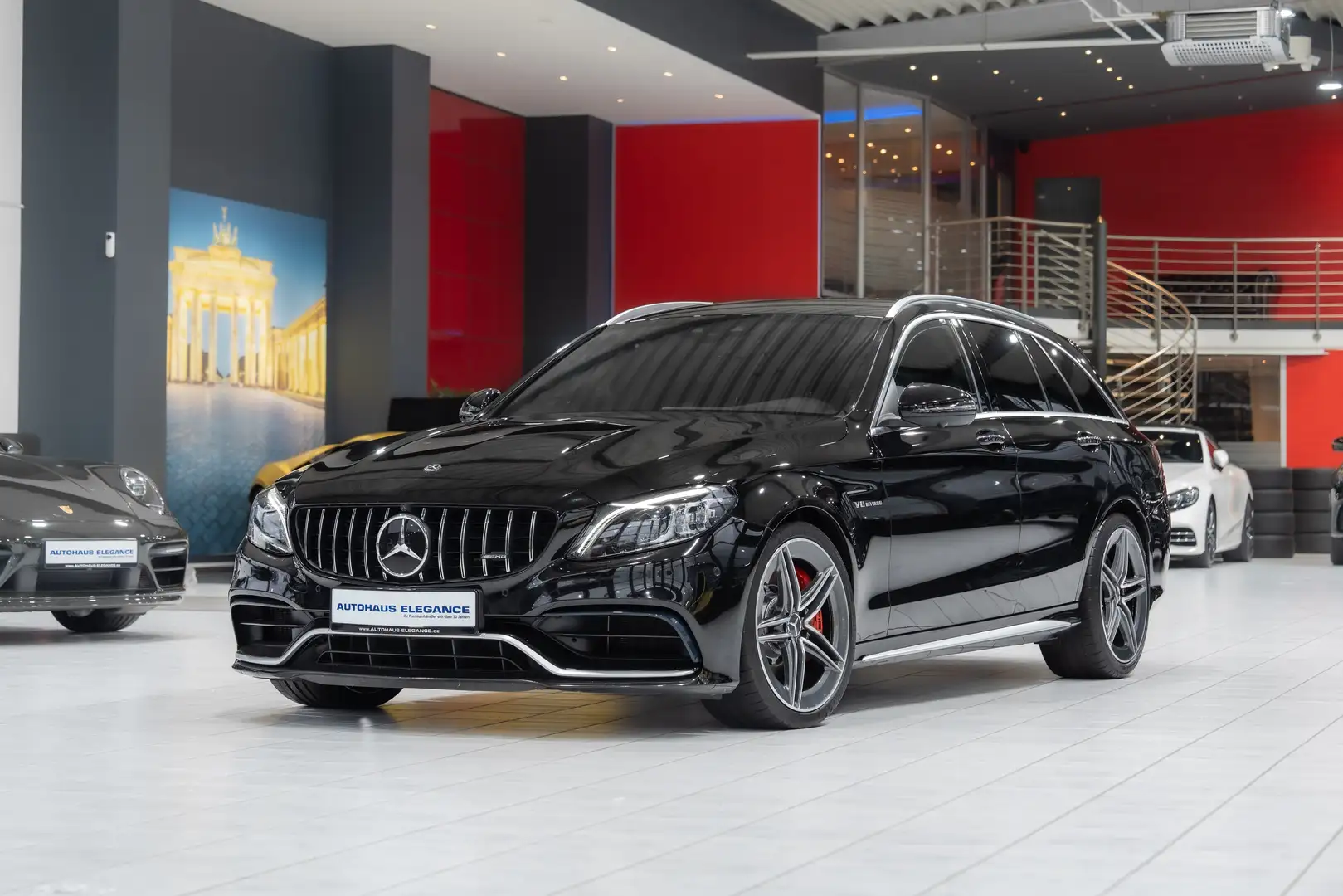 Mercedes-Benz C 63 AMG S*DRIVERS-PACKAGE*ABGAS*BURM*NAPPA*LED* Negru - 1