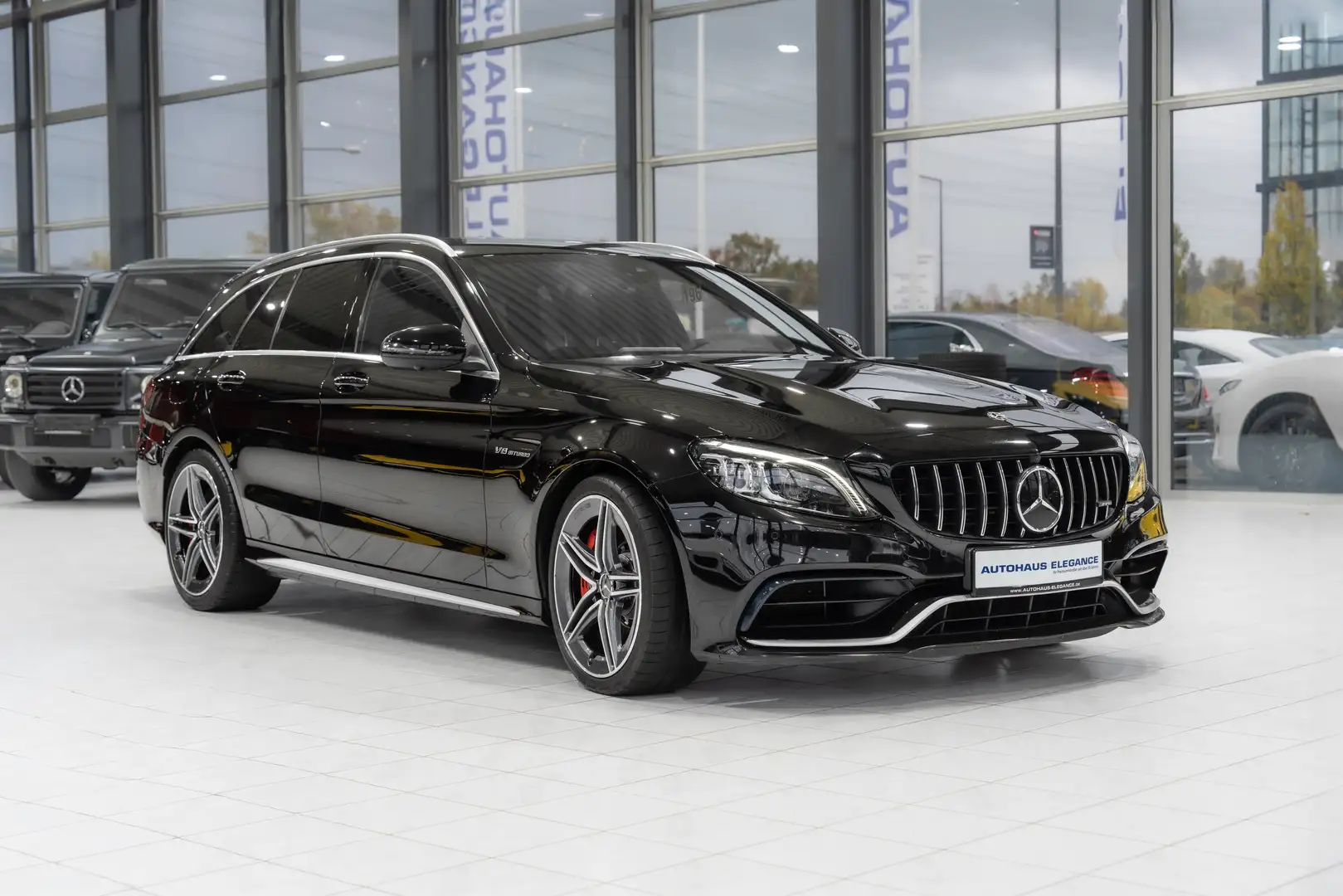 Mercedes-Benz C 63 AMG S*DRIVERS-PACKAGE*ABGAS*BURM*NAPPA*LED* Negru - 2