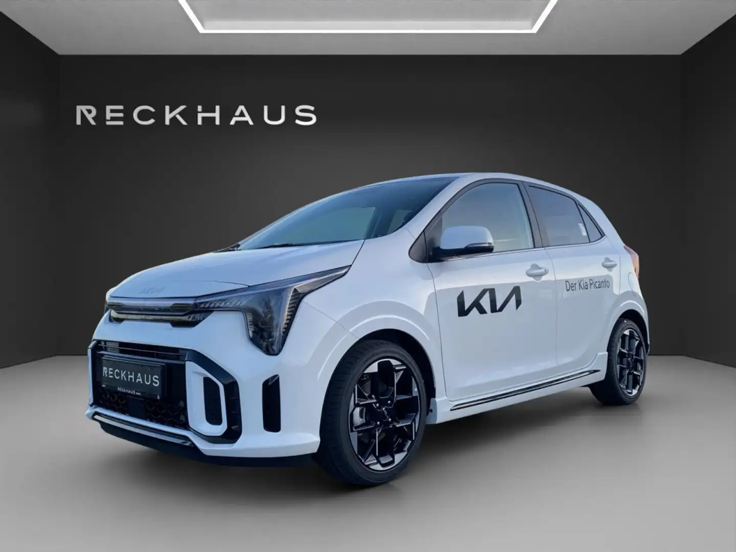 Kia Picanto PE2 1.2 MT GT-LINE Klima Navi Leder Blanco - 1