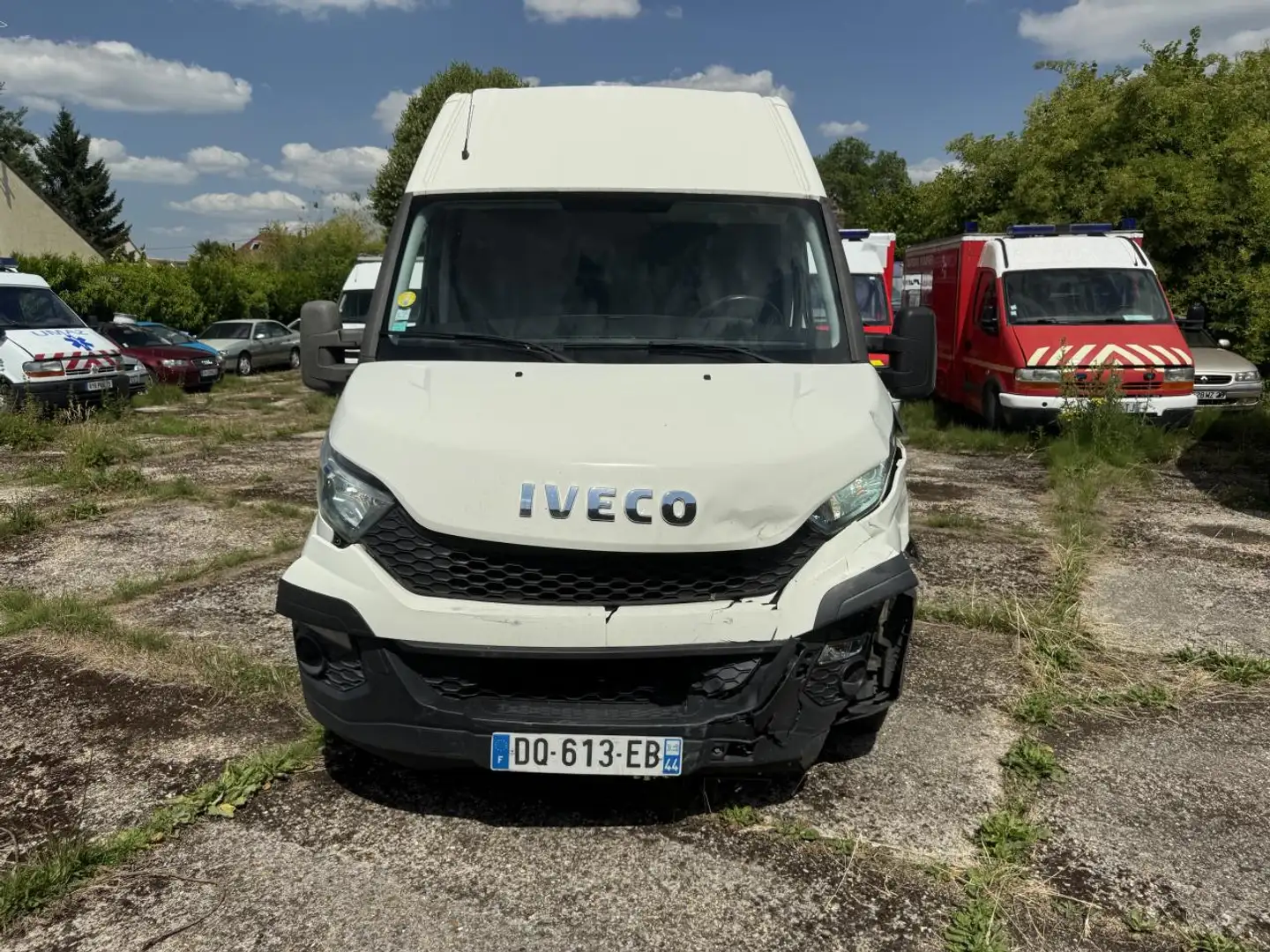 Iveco Daily Daily 35 C 11 - BV AGile 2014 35C/35S Accidenté Белый - 1