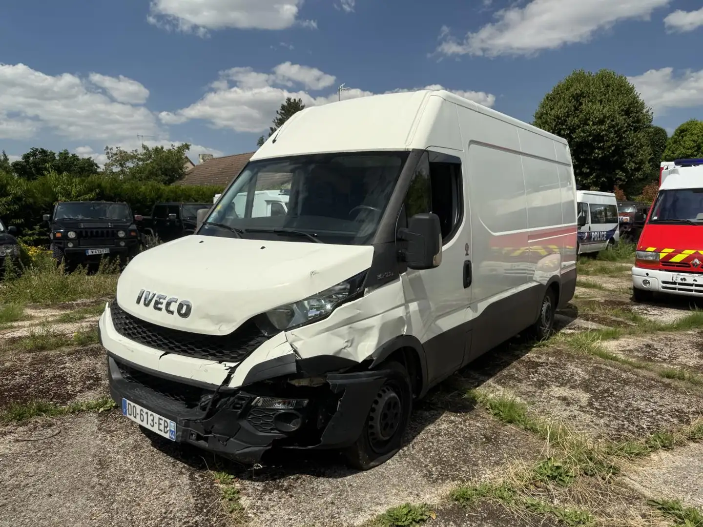 Iveco Daily Daily 35 C 11 - BV AGile   2014 35C/35S  Accidenté Белый - 2