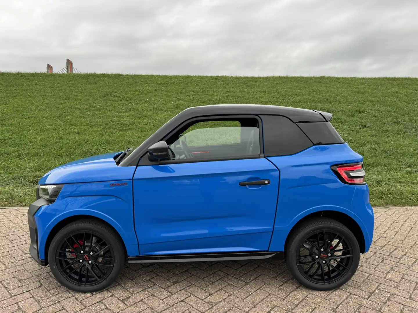 Ligier JS 50 Brommobiel C Sport Ultimate Airco | Stoelverwarmin Blauw - 2