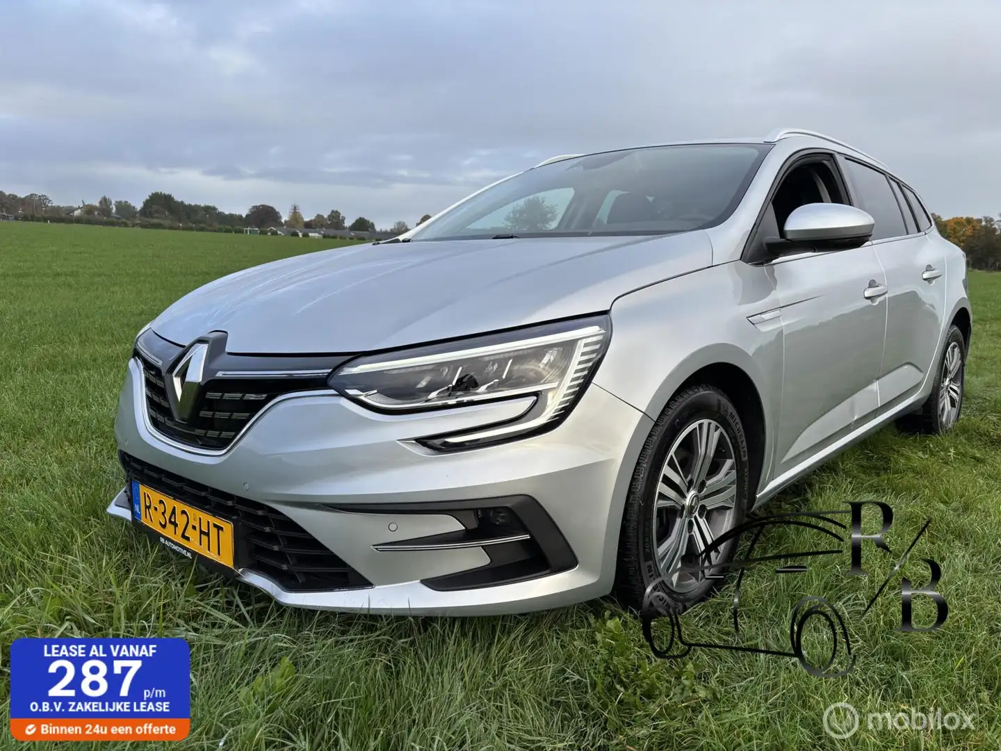 Renault Megane Estate 1.3 TCe Intens 1-EIG NL-Auto Veel Opties Grijs - 1