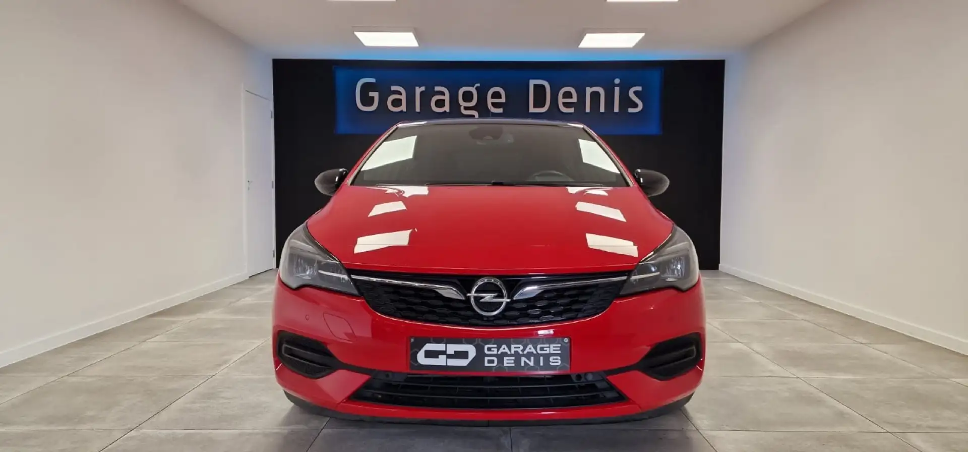 Opel Astra 1.2 Turbo **GPS+CAMERA**LED**GARANTIE** Rouge - 2