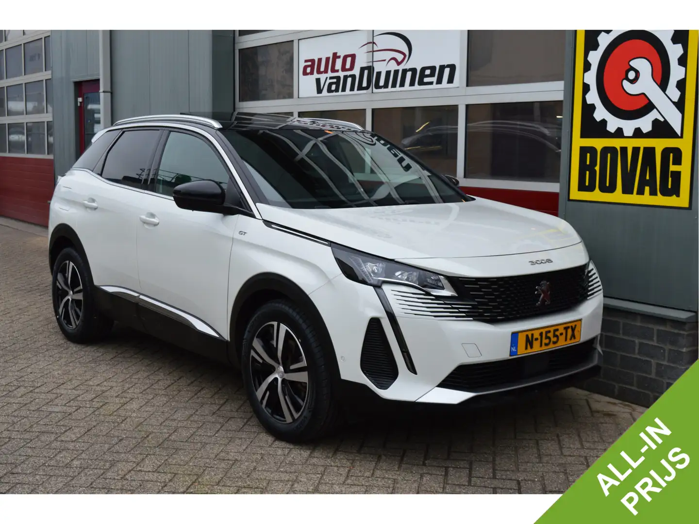 Peugeot 3008 1.2 PureTech GT O.a: Pano, LED, Camera, Carplay, A Wit - 1