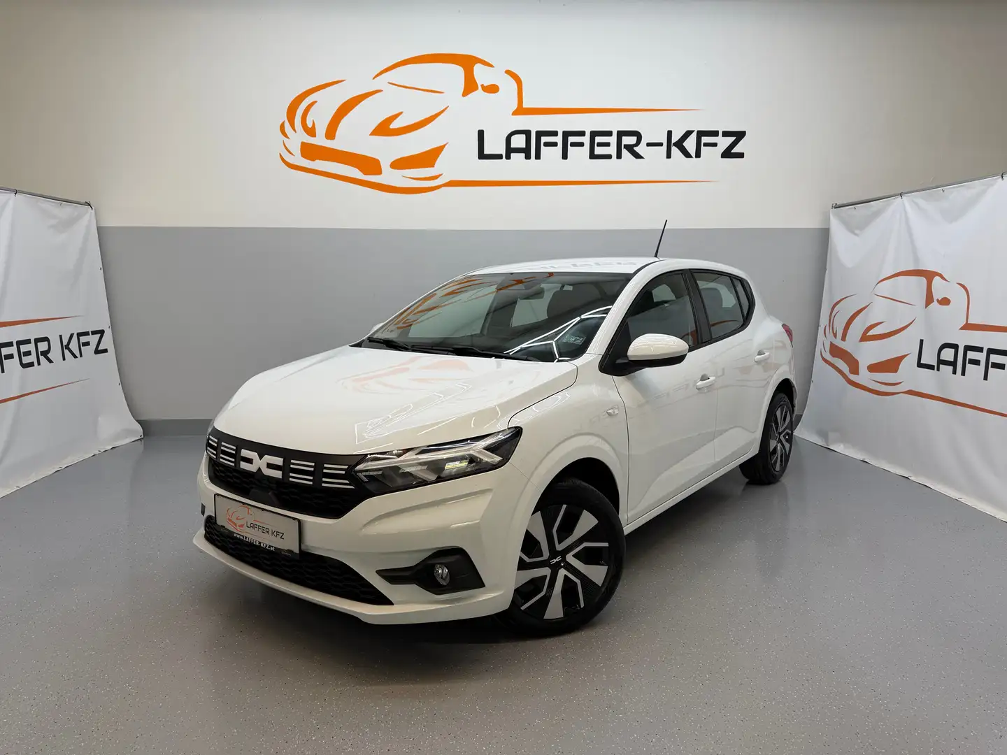 Dacia Sandero Expression TCe 90 KLIMAAUTO SITZHZG TEMP Weiß - 1