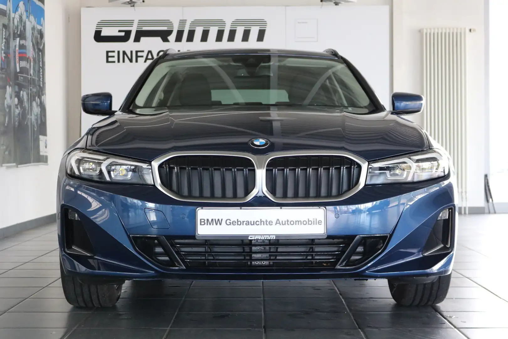 BMW 318 i Touring Driv.-Ass., Lenkradhzg., LED, uvm. Bleu - 2