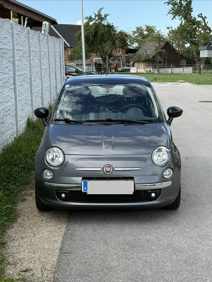 Fiat 500 1,2 69 Lounge Grau - 1