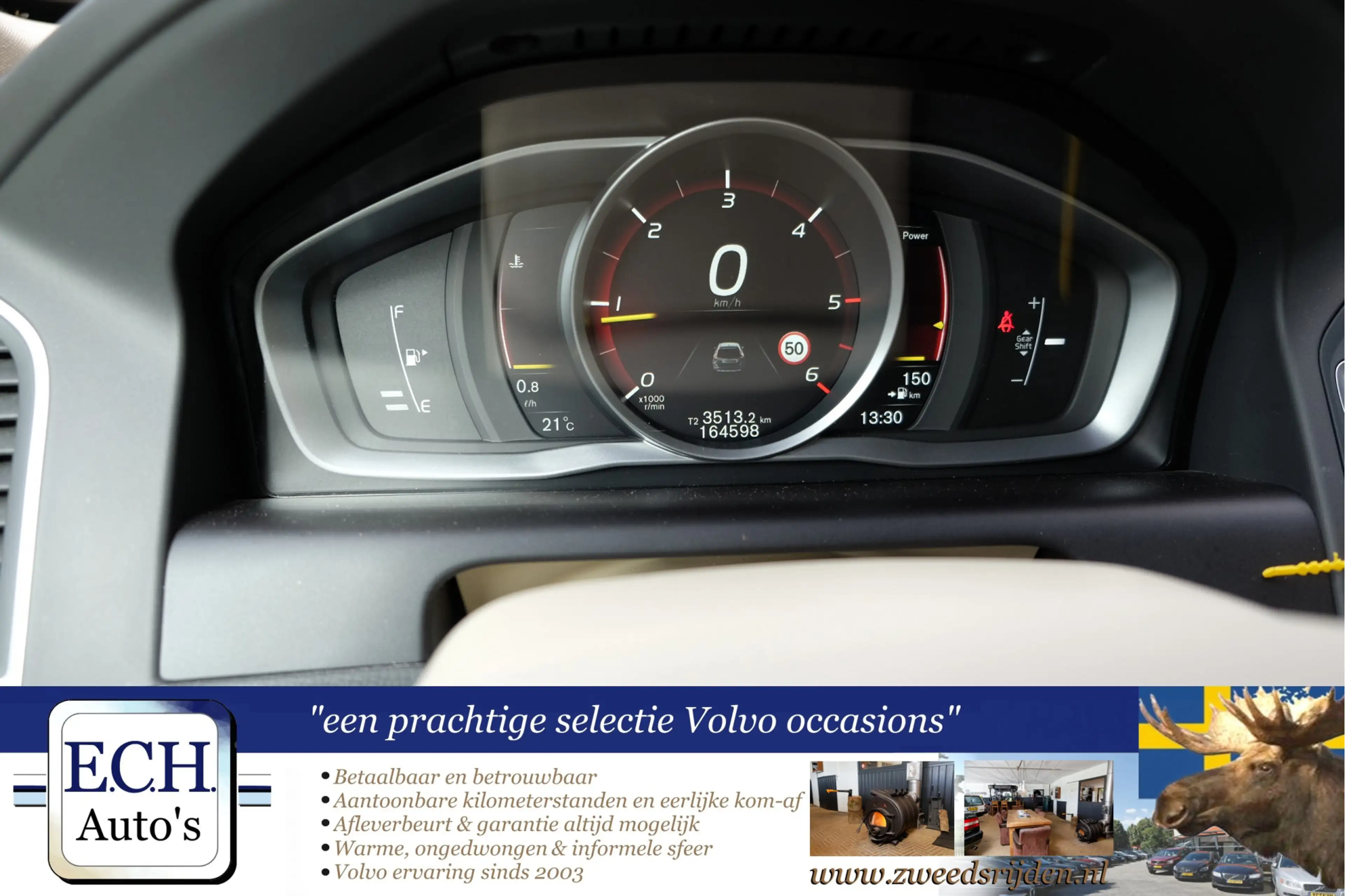 Volvo XC60 2.0 D3 Polar+, Adaptieve CC, Trekhaak, Leer, Navi, — photo 22