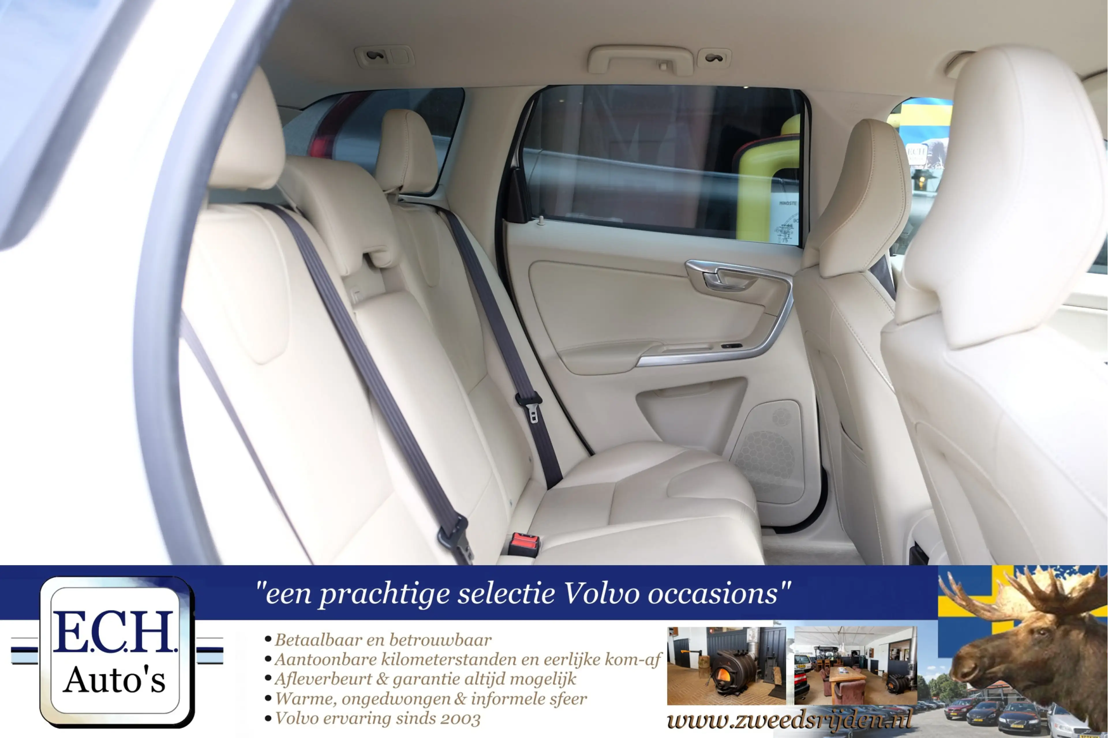 Volvo XC60 2.0 D3 Polar+, Adaptieve CC, Trekhaak, Leer, Navi, — photo 12
