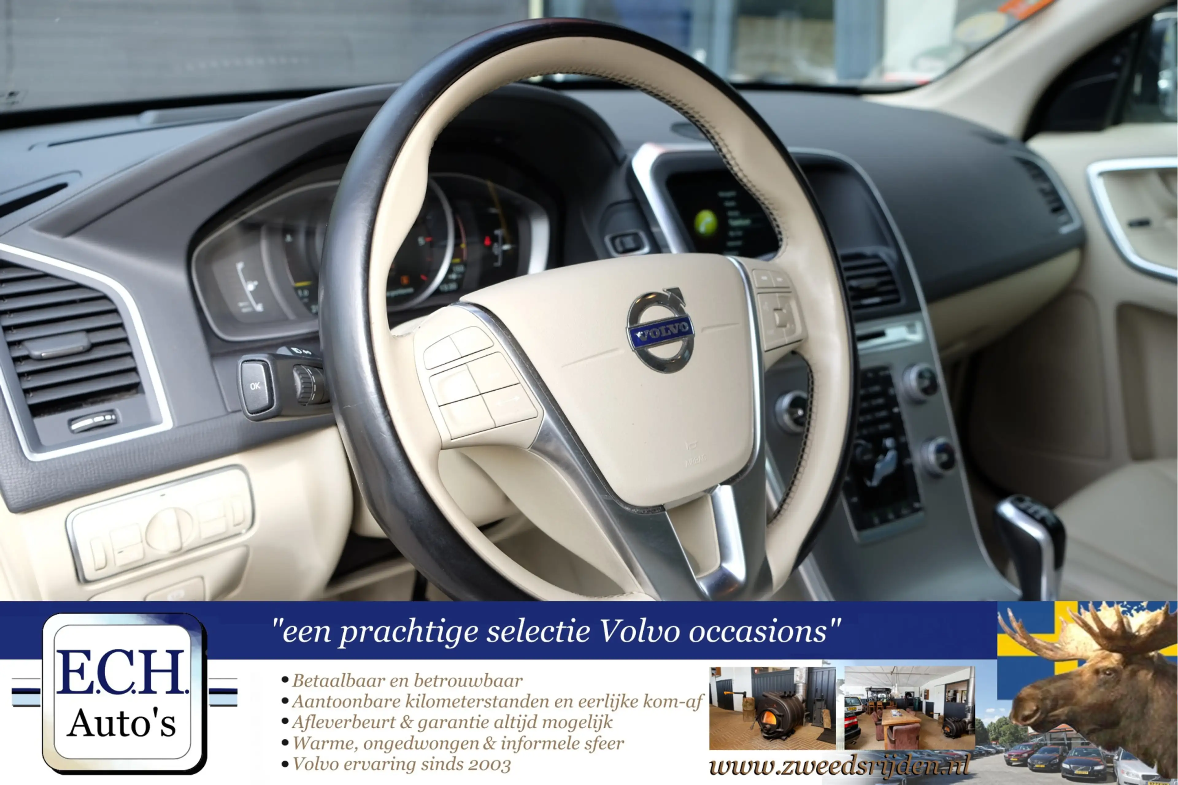 Volvo XC60 2.0 D3 Polar+, Adaptieve CC, Trekhaak, Leer, Navi, — photo 23