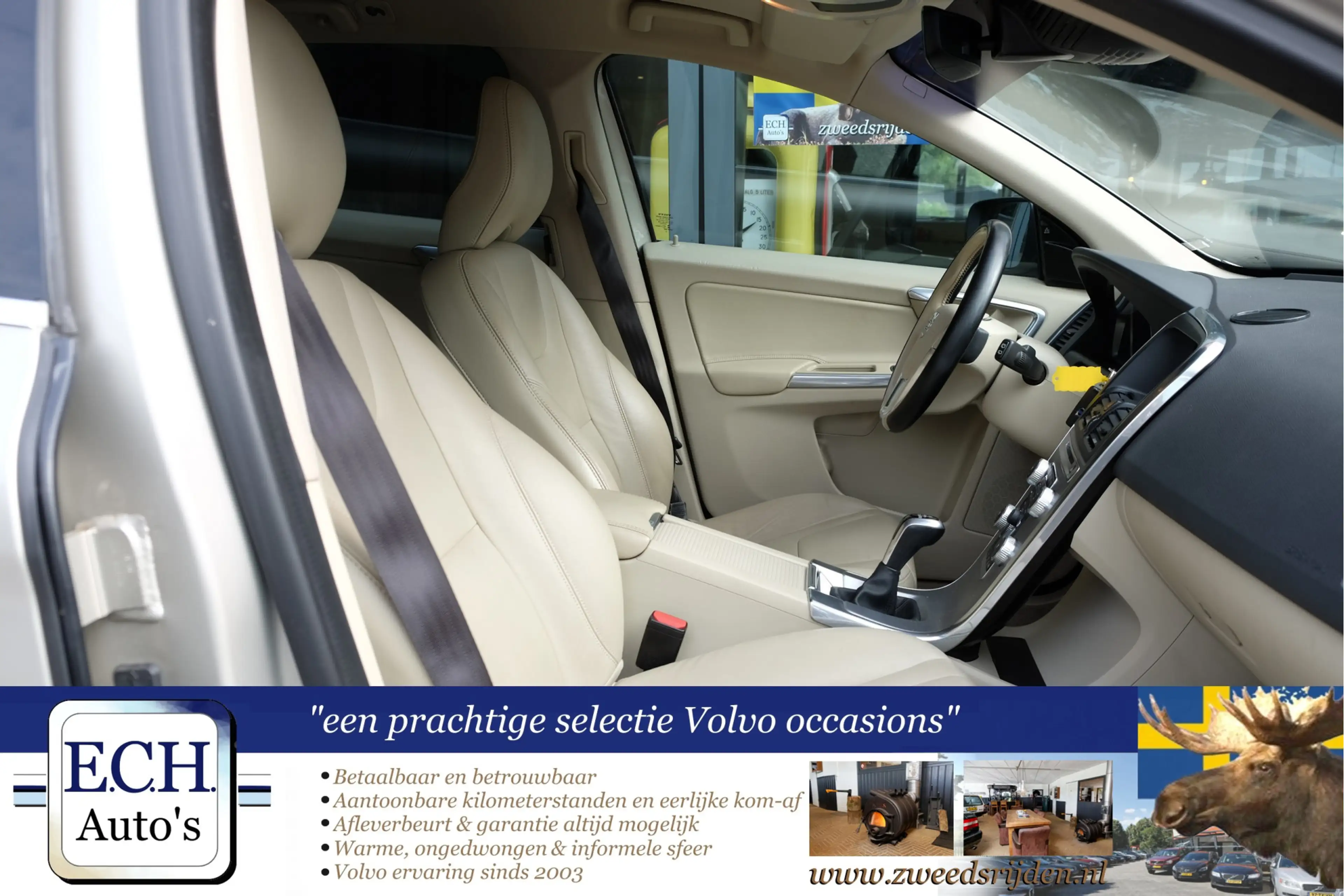 Volvo XC60 2.0 D3 Polar+, Adaptieve CC, Trekhaak, Leer, Navi, — photo 13