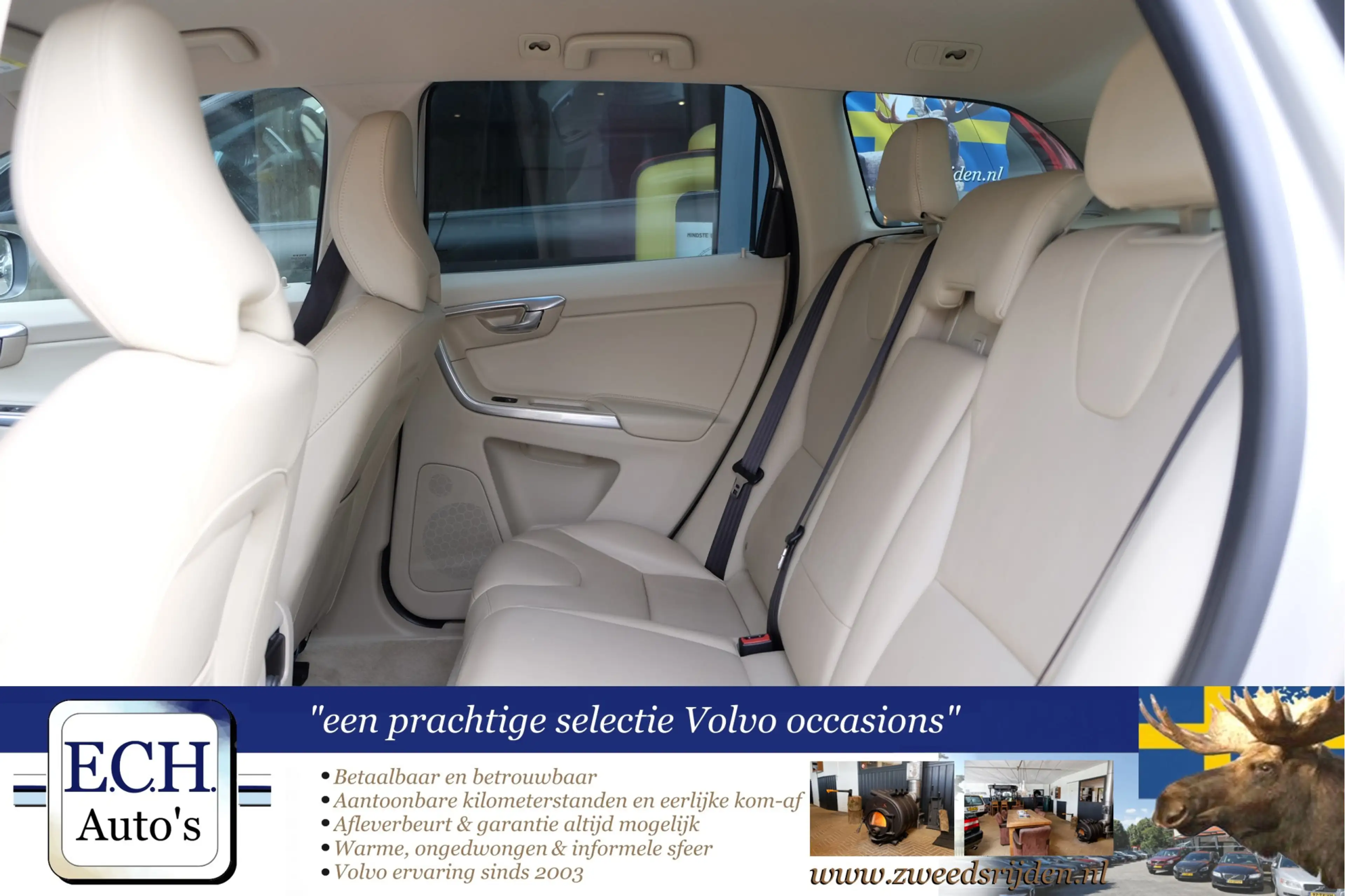 Volvo XC60 2.0 D3 Polar+, Adaptieve CC, Trekhaak, Leer, Navi, — photo 9