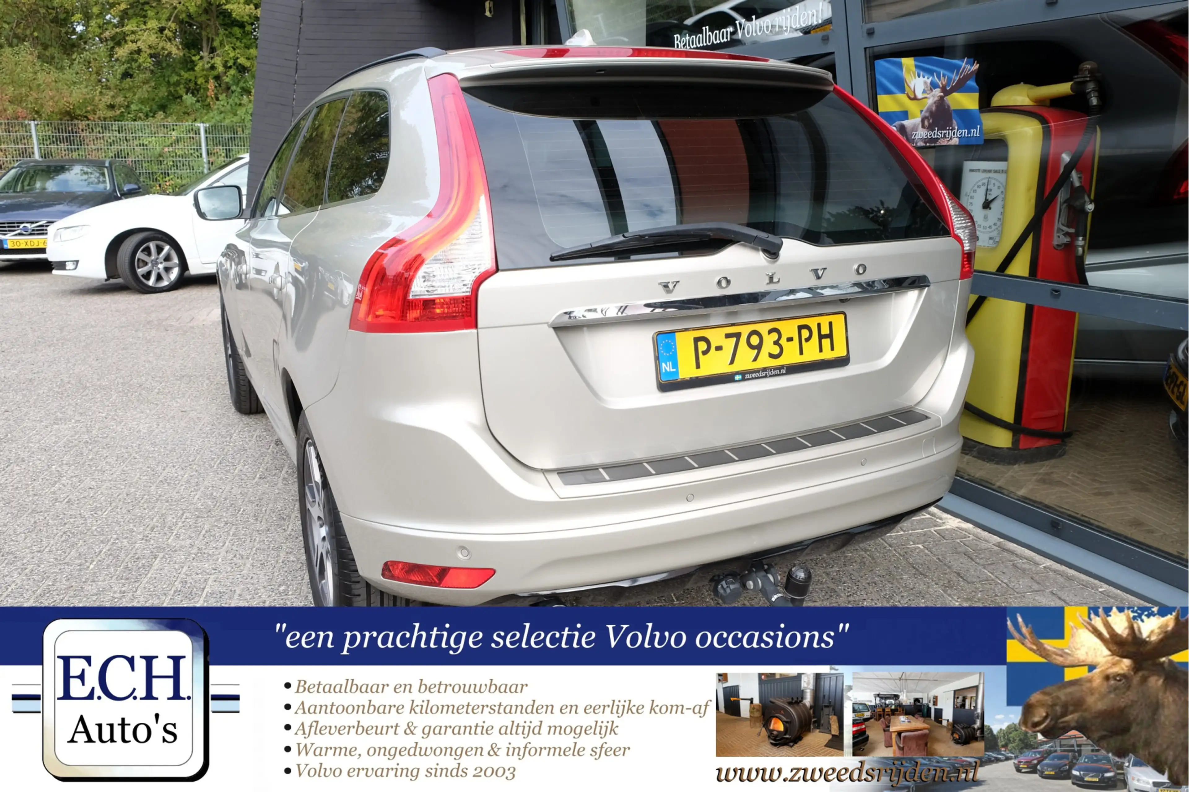 Volvo XC60 2.0 D3 Polar+, Adaptieve CC, Trekhaak, Leer, Navi, — photo 10