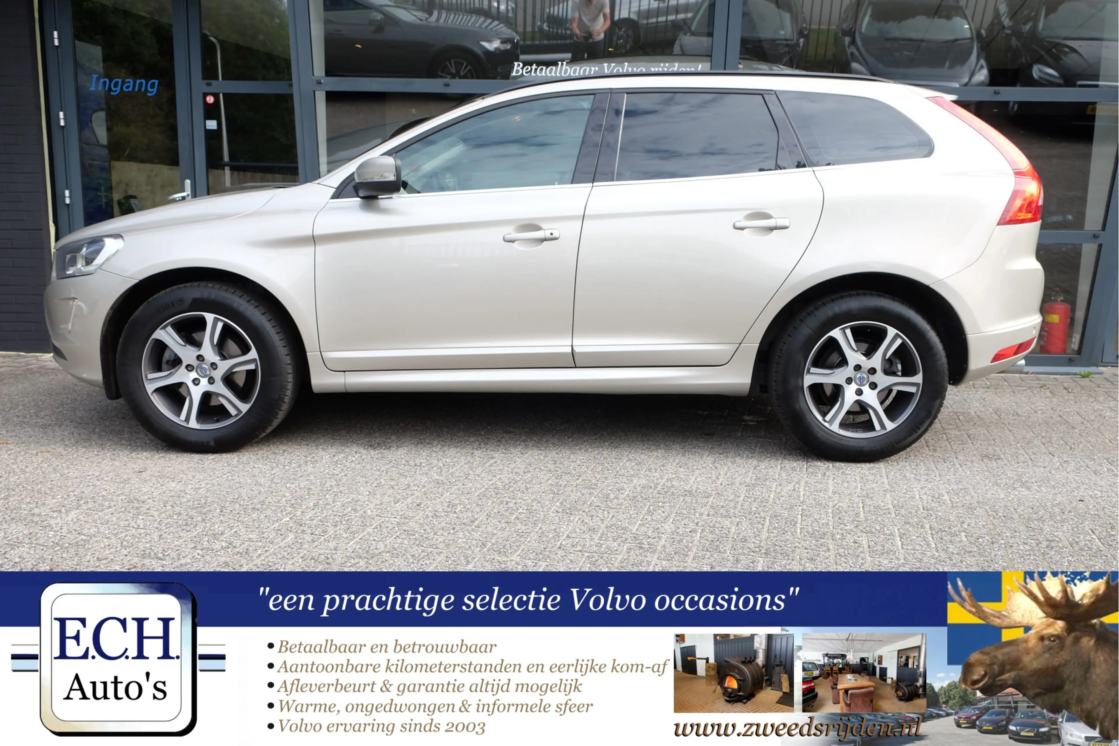 Volvo XC60 2.0 D3 Polar+, Adaptieve CC, Trekhaak, Leer, Navi, — photo 5