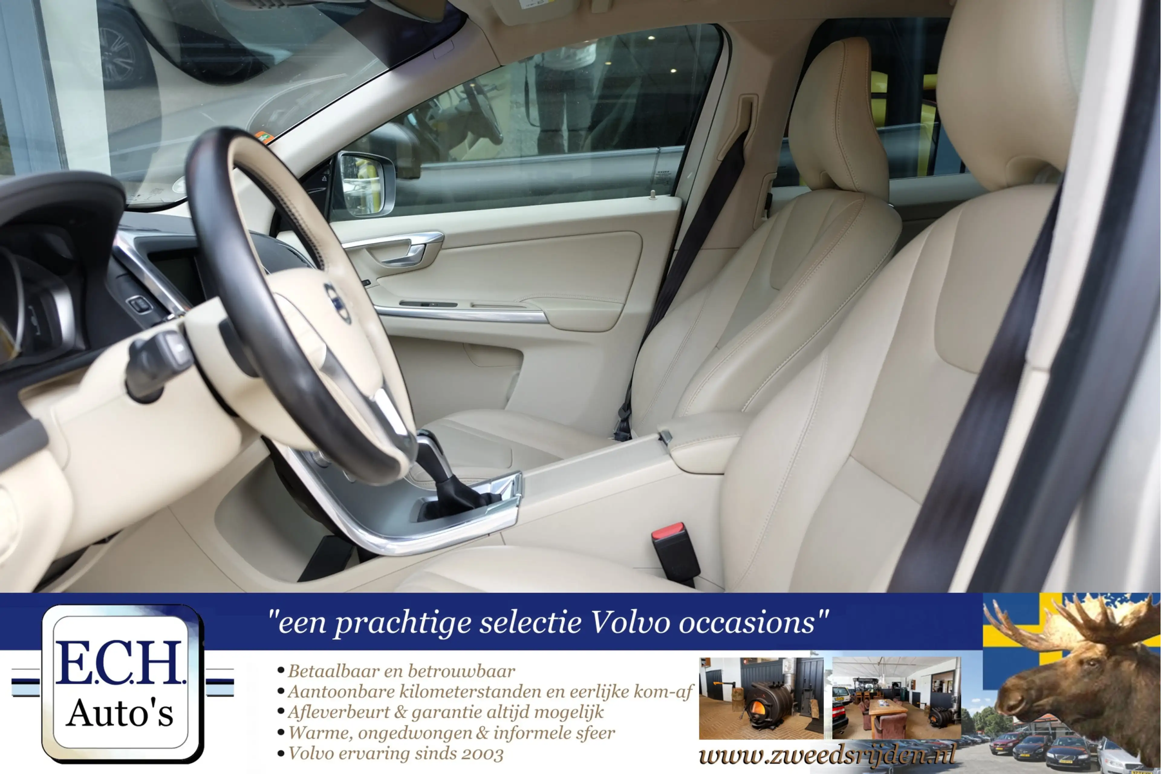 Volvo XC60 2.0 D3 Polar+, Adaptieve CC, Trekhaak, Leer, Navi, — photo 8