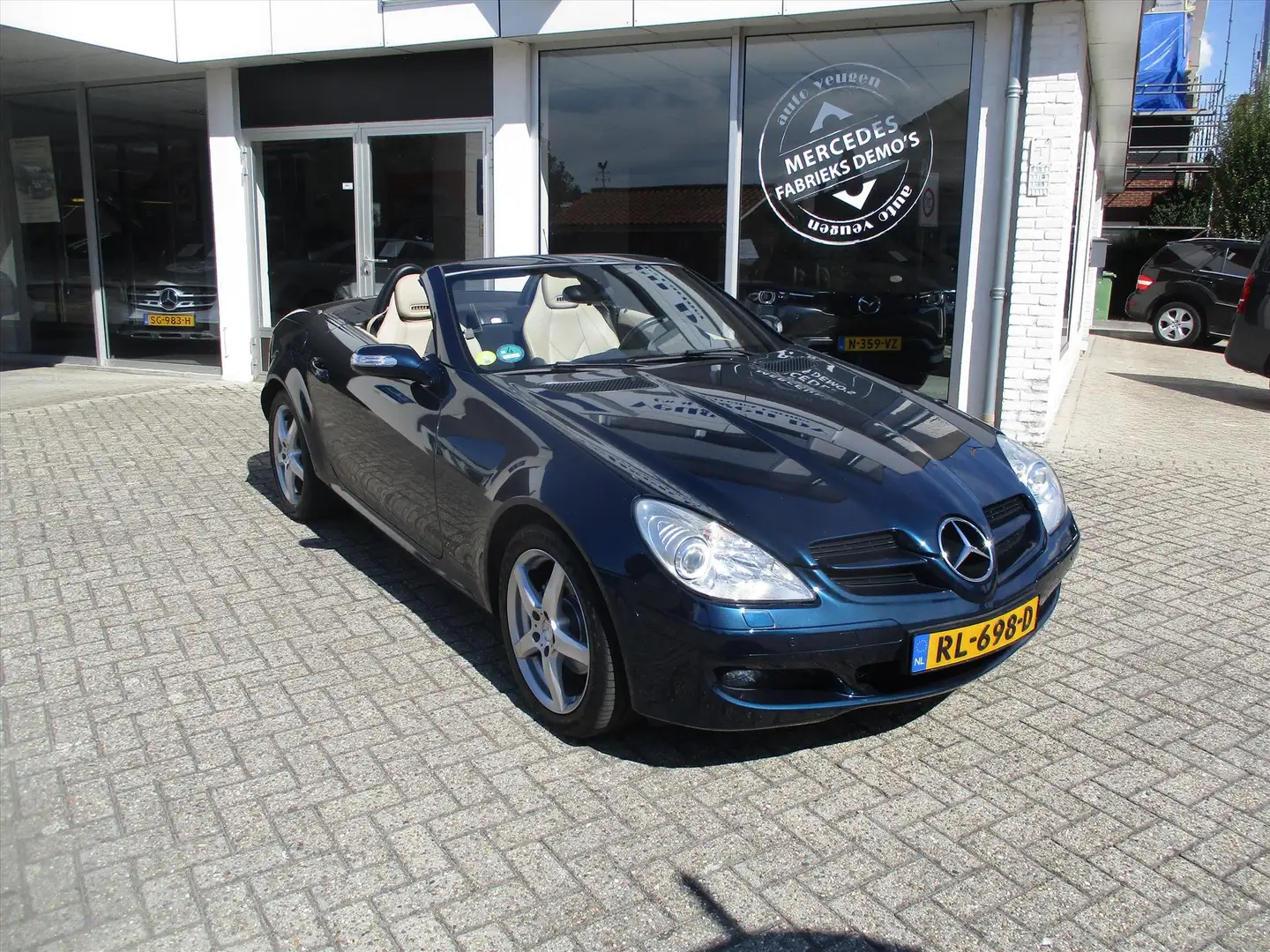 Mercedes-Benz SLK 200 1.8 SLK200 KOMPR ROADSTER / IETS APARTS !!! Bleu - 1