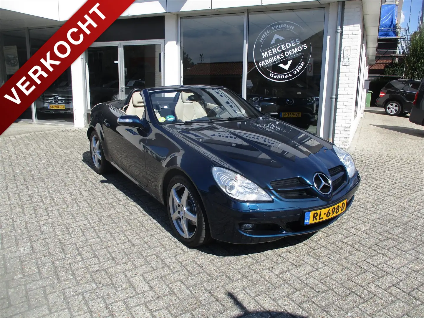 Mercedes-Benz SLK 200 1.8 SLK200 KOMPR ROADSTER / IETS APARTS !!! Blau - 1