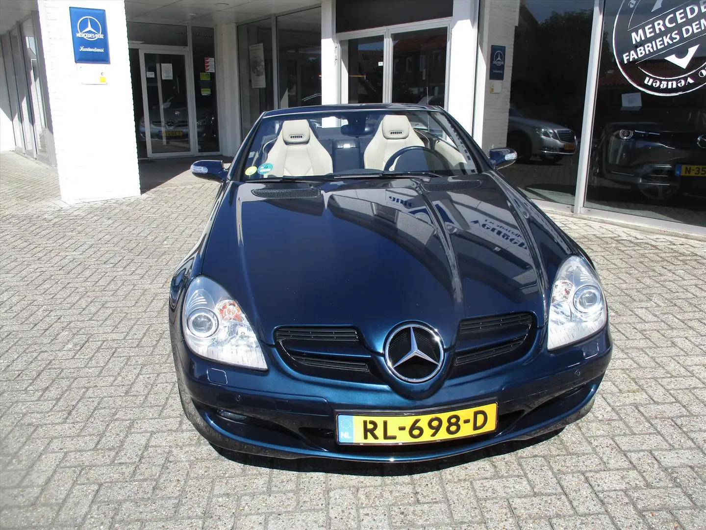 Mercedes-Benz SLK 200 1.8 SLK200 KOMPR ROADSTER / IETS APARTS !!! Bleu - 2