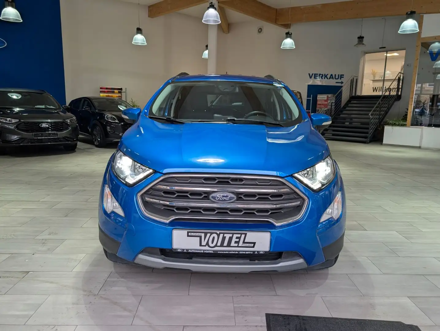 Ford EcoSport Titanium 1.0 EcoBoost 125PS Winterpaket Blau - 2