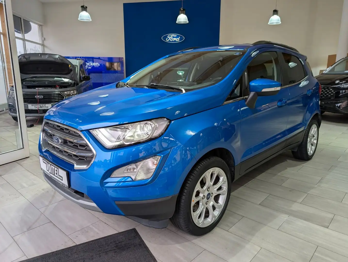 Ford EcoSport Titanium 1.0 EcoBoost 125PS Winterpaket Blau - 1