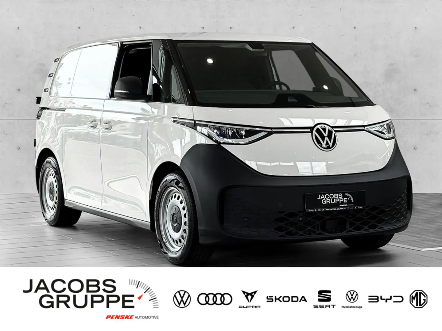 Volkswagen ID. Buzz Cargo Pro 210 kW 286 PS AHK*GJ-Reifen*Rückfahrkamera*uvm. Weiß - 1