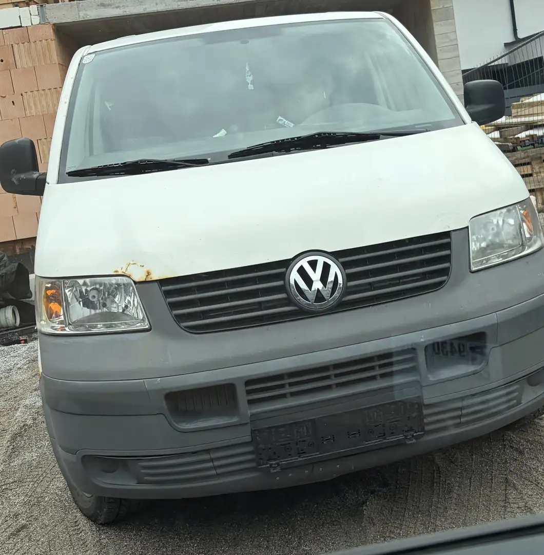 Volkswagen T5 Transporter Weiß - 2