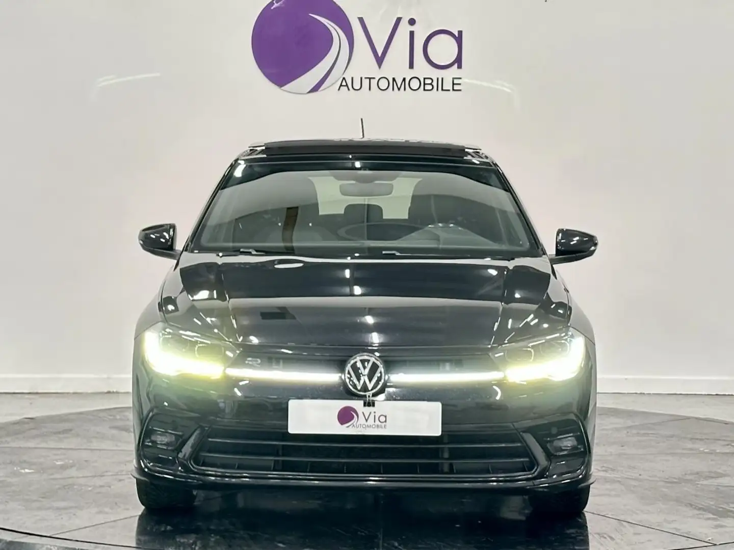 Volkswagen Polo 1.0 TSI 110 DSG 7 R LINE / TOIT OUVRANT / APPLE CARPLAY Noir - 2