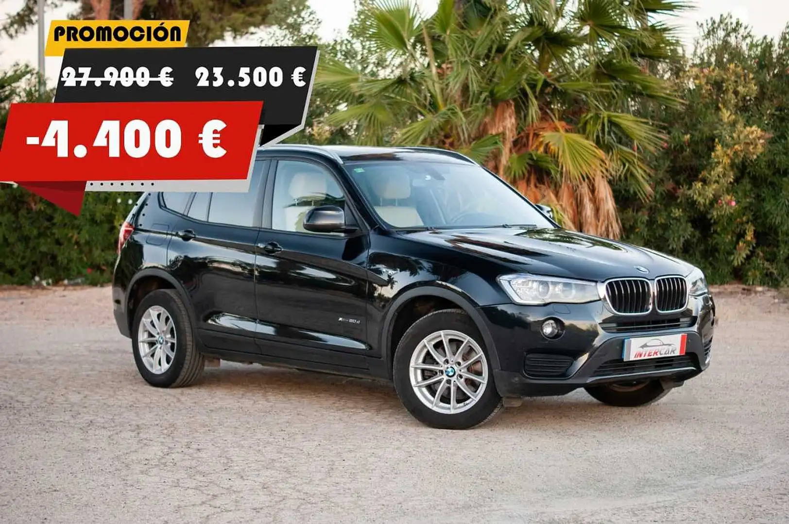 BMW X3 xDrive 20dA Negro - 1