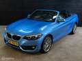 BMW 218 2-serie Cabrio 218i Executive Blauw - thumbnail 11