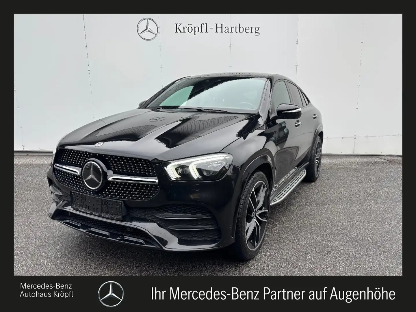 Mercedes-Benz GLE 400 d 4MATIC Coupé Distr KeyGo PTS Ambi FAP Schwarz - 1