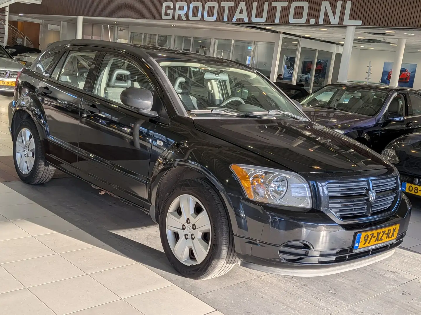 Dodge Caliber 1.8 SE Airco, Elektr. Schuif-/Kanteldak, Stuurbekr Black - 1