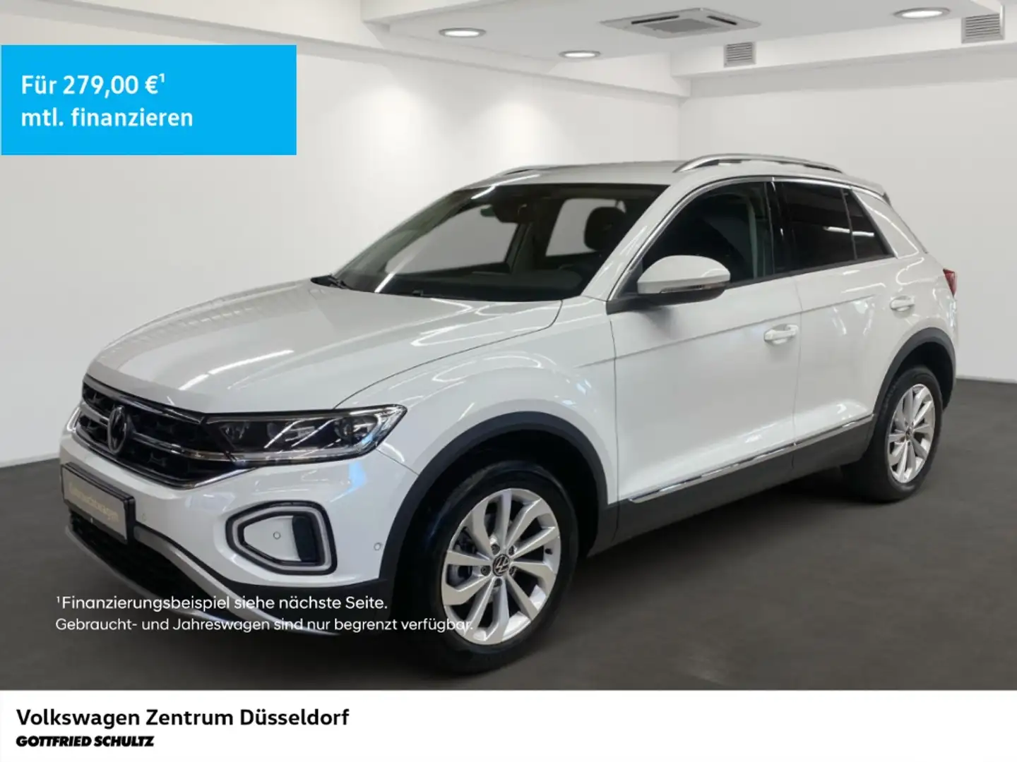 Volkswagen T-Roc 1.0 TSI Style Navigation Weiß - 1