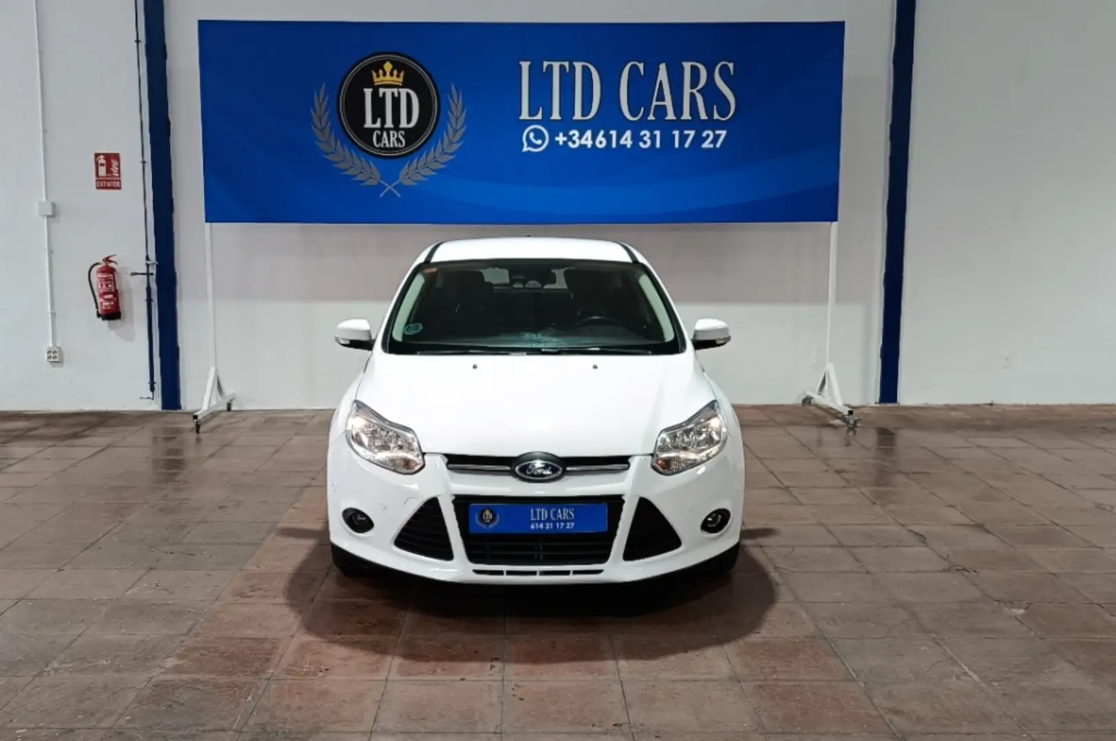 Ford Focus 1.0 Ecoboost Auto-S&S Trend+ 125 Blanc - 2