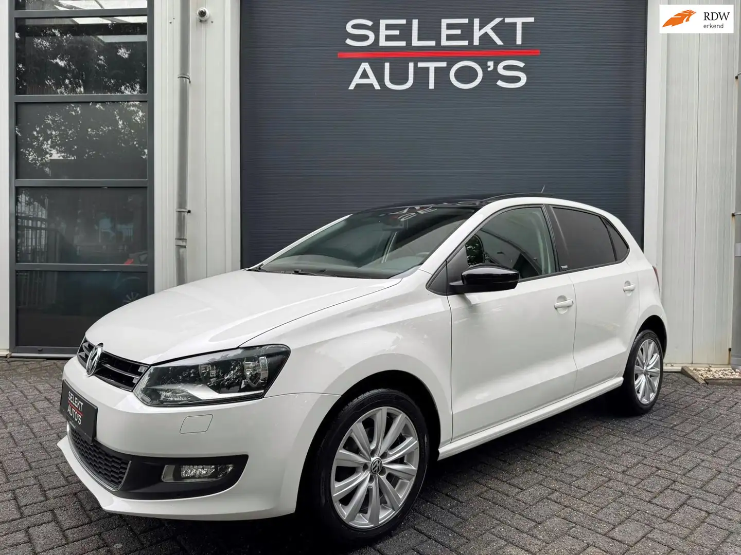 Volkswagen Polo 1.4-16V Style Panoramadak/Climate/Cruise/Car Play/ Blanc - 1
