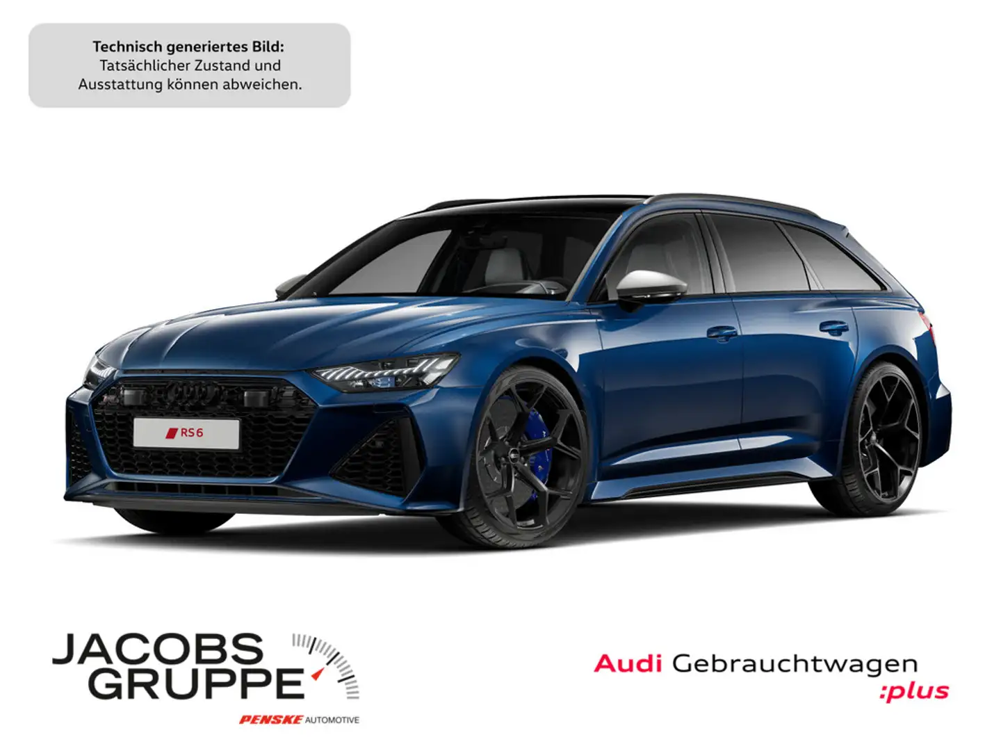 Audi RS6 Avant performance*UPE196*Schalensitze*Keramik*B&OAdv*Standheizung Blau - 1