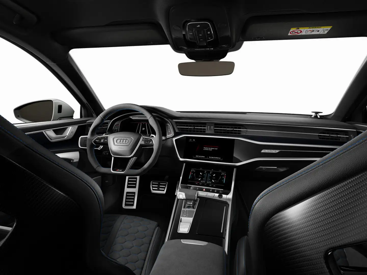 Audi RS6 Avant performance*UPE196*Schalensitze*Keramik*B&OAdv*Standheizung Blau - 2