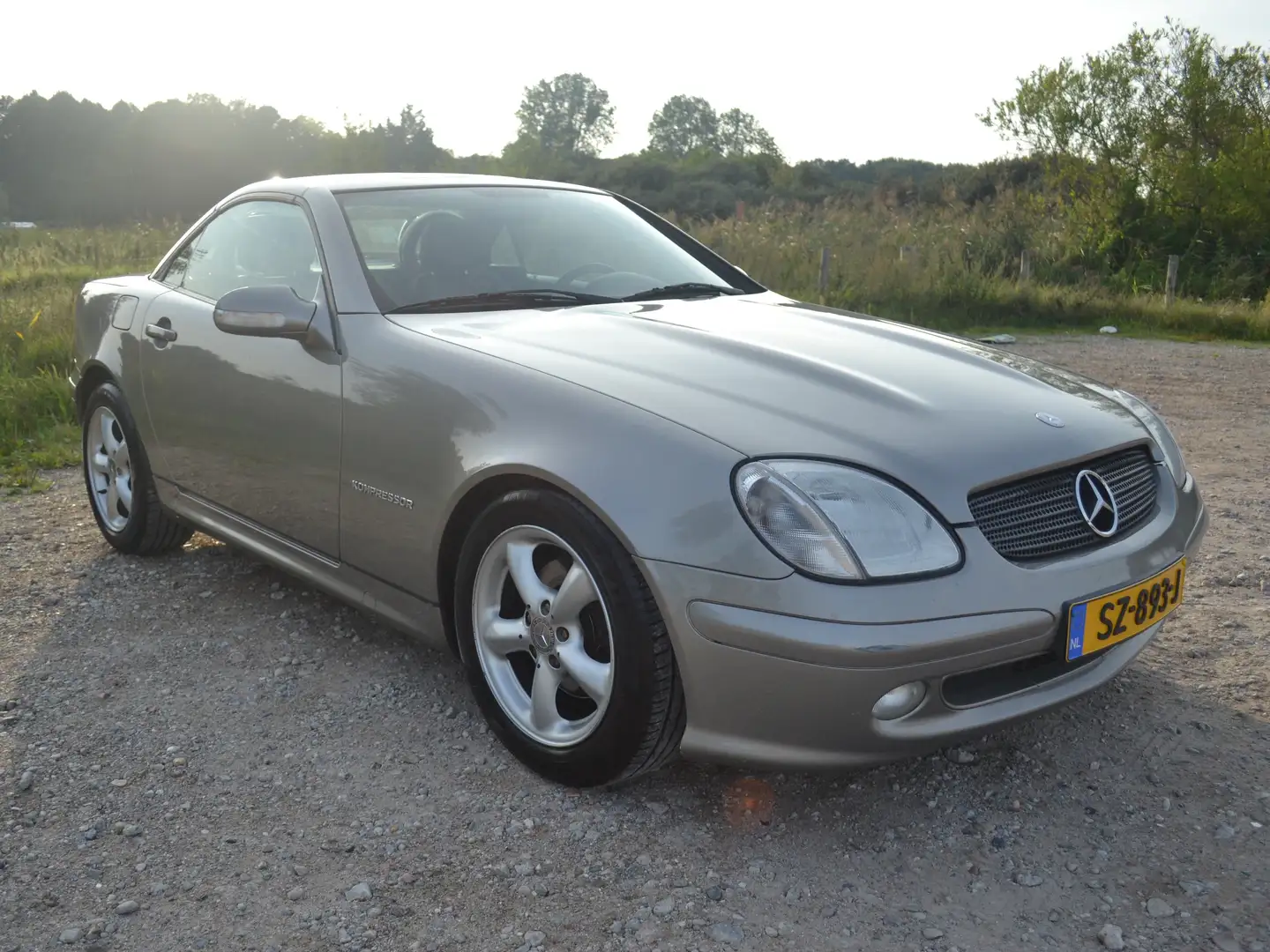 Mercedes-Benz SLK 200 K. Final Edition Gümüş rengi - 2