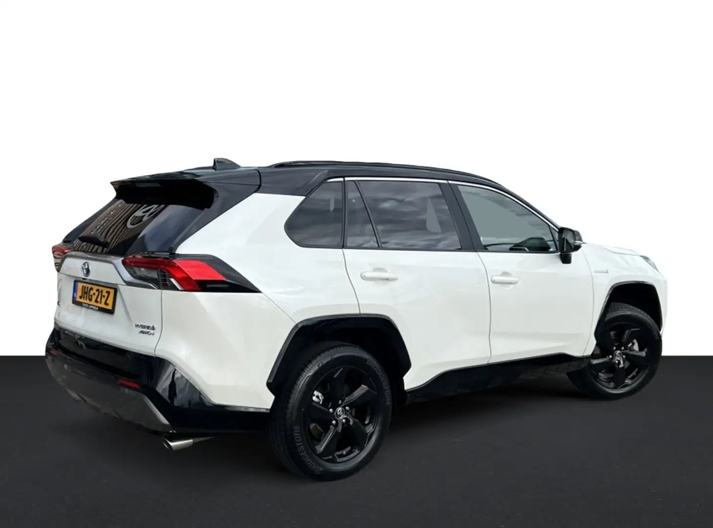 Toyota RAV 4 2.5 Hybrid AWD Bi-T. Weiß - 2