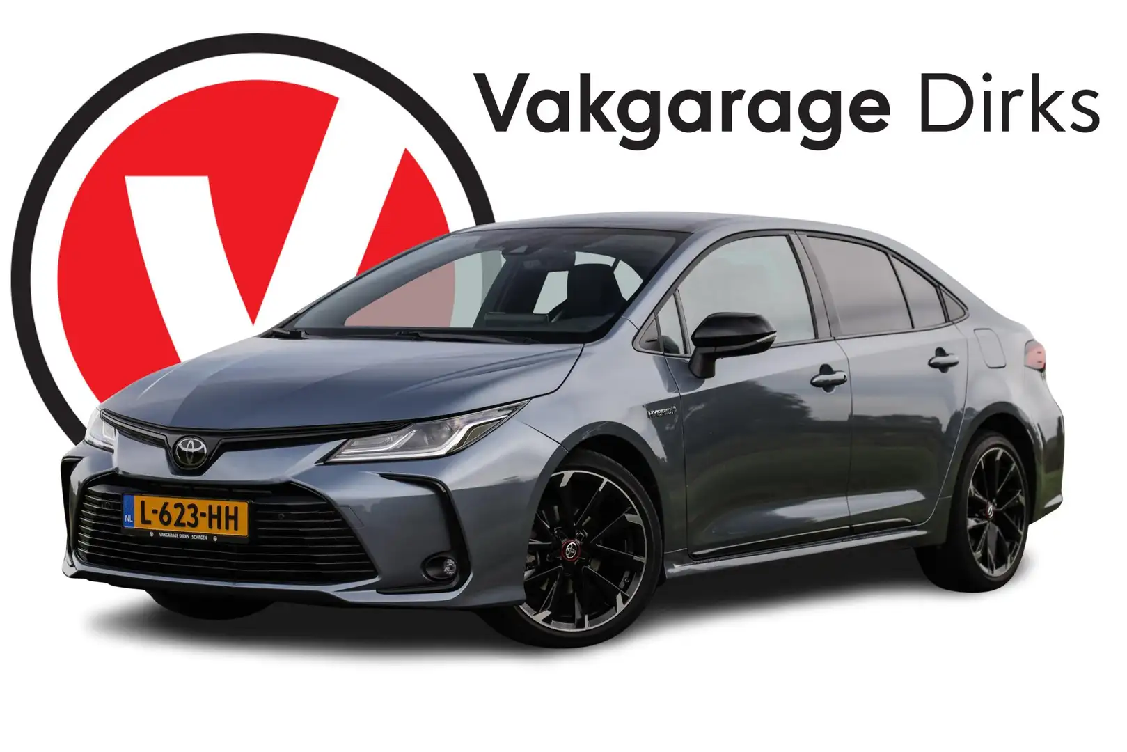 Toyota Corolla 1.8 Hybrid GR-Sport ✅ LED ✅ Keyless ✅ Camera Gris - 1
