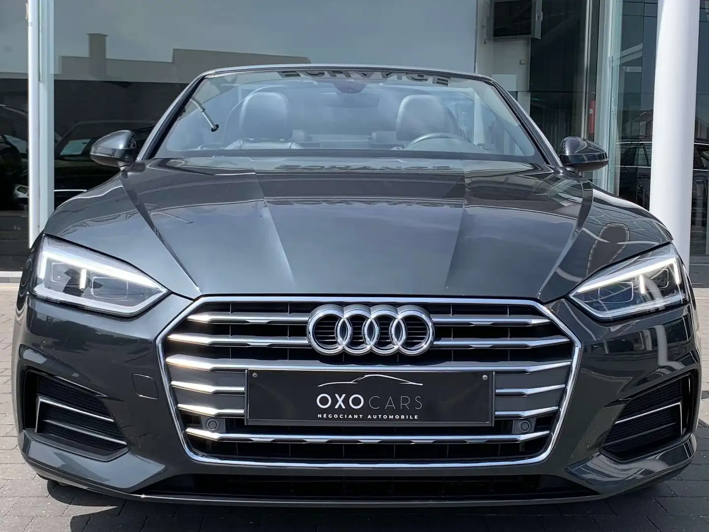 Audi A5 Cabriolet 2.0TDI 190CV / Xenon / Gps / Cuir Sport Gris - 2
