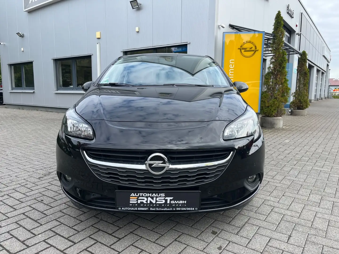 Opel Corsa E 1.0 Turbo *KAMERA*PDC*SHZ*LHZ*KLIMA* Noir - 1