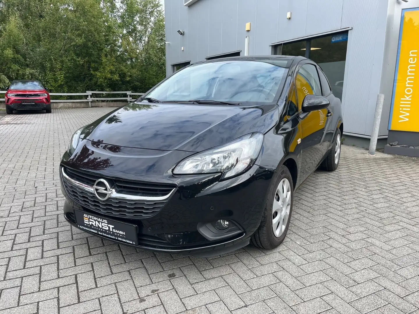 Opel Corsa E 1.0 Turbo *KAMERA*PDC*SHZ*LHZ*KLIMA* Noir - 2
