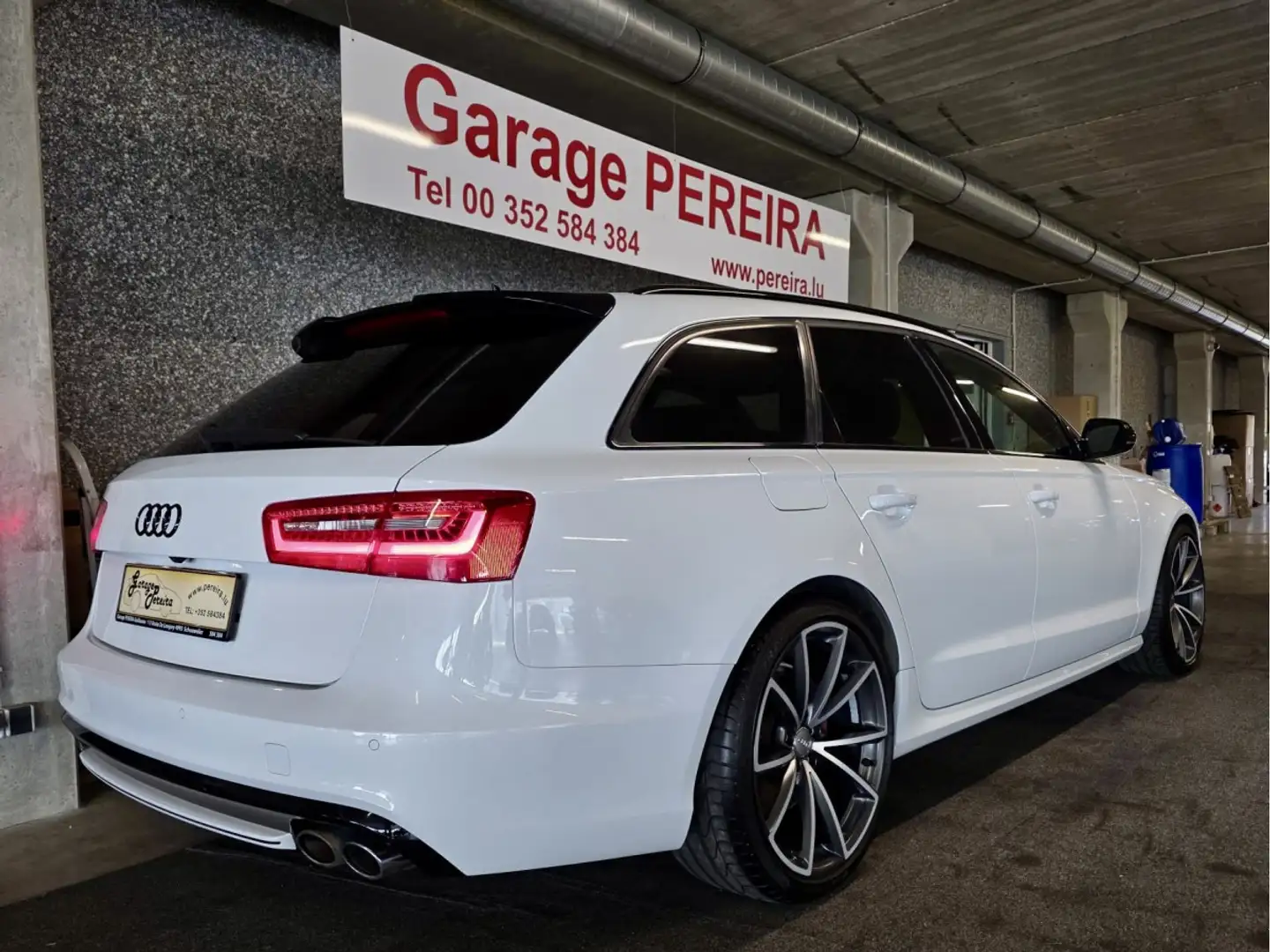 Audi A6 3.0 TDI AVANT QUATTRO 3X S-LINE CUIR NAVI White - 2