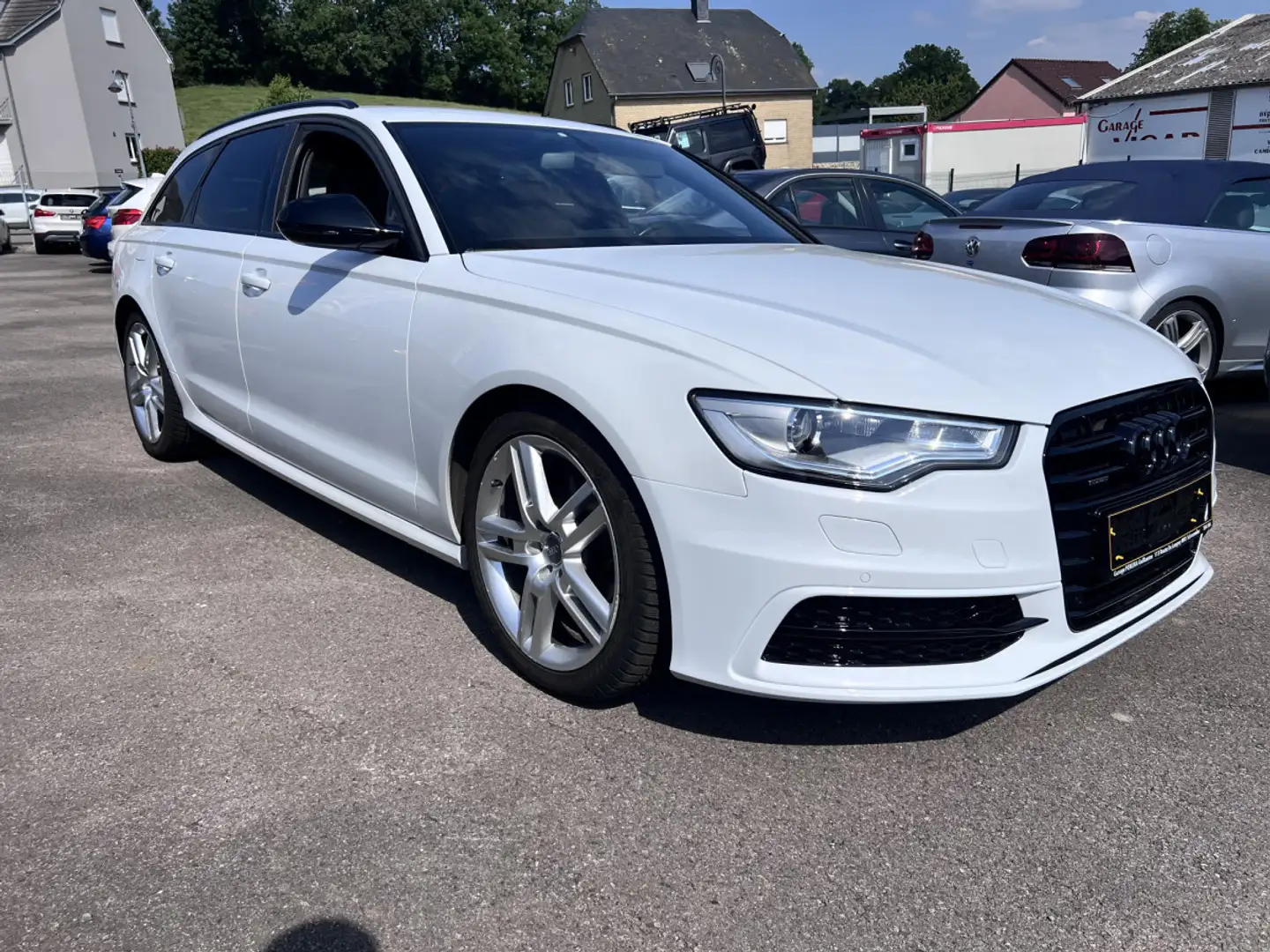 Audi A6 3.0 TDI AVANT QUATTRO 3X S-LINE CUIR NAVI Weiß - 1
