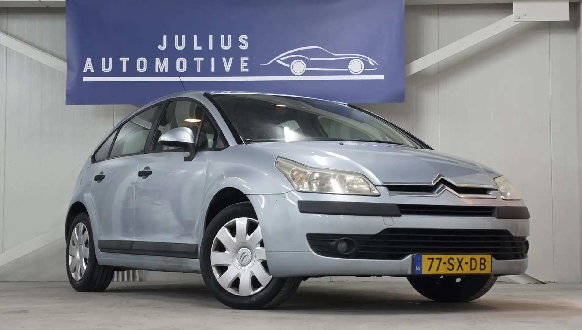 Citroen C4 1.6-16V Ligne Prestige Trekhaak Clima CruiseContro Bleu - 2