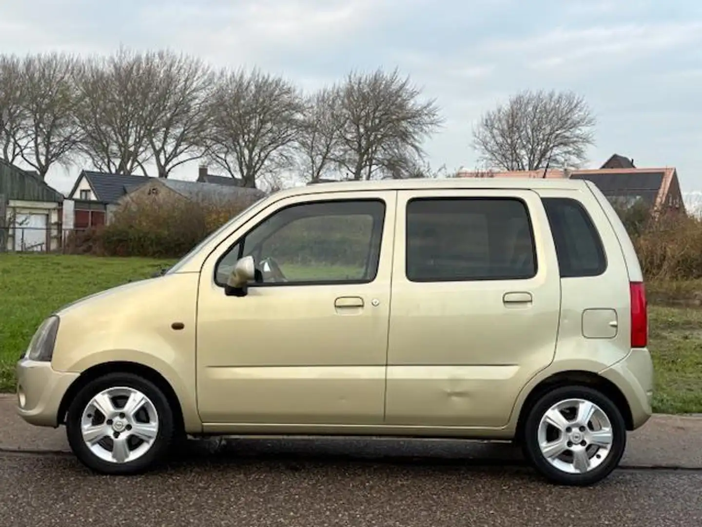 Opel Agila 1.2-16V Maxx Airco Electric pakket Audio/CD LMV 14 Geel - 2