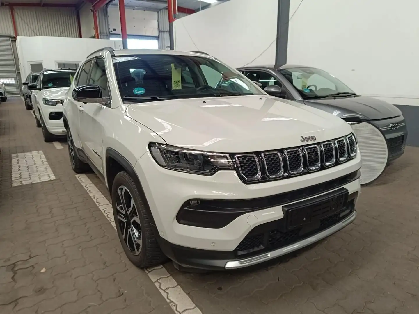 Jeep Compass Limited LED+NAV+LEDER+SHZ+360°+VIRTU+ACC Weiß - 1