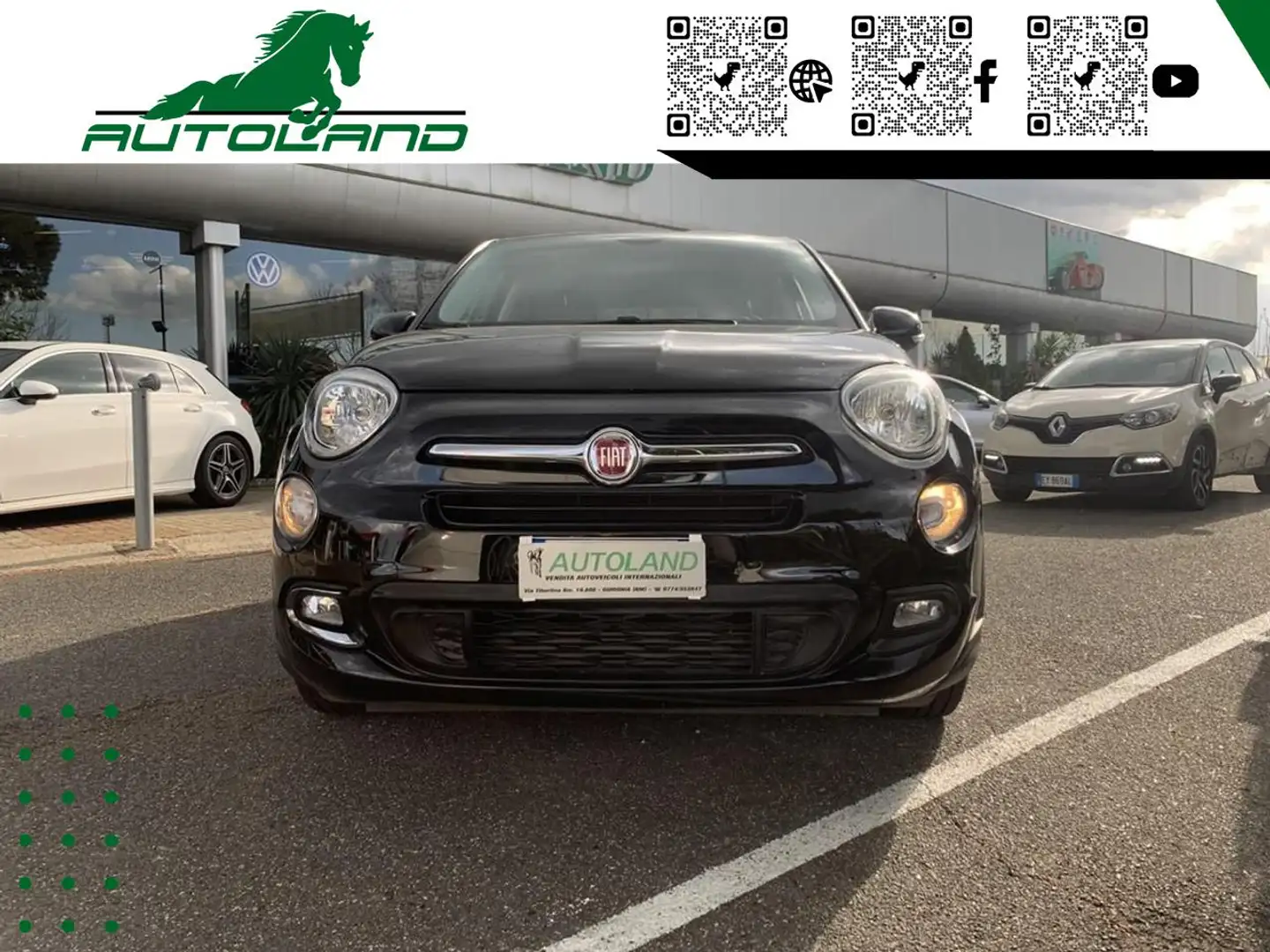 Fiat 500X 1.6 mjt Business 4x2 120cv dct my17 Nero - 2
